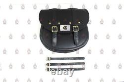 Leather Saddle Bag with Tank bag Combo Fit For Royal Enfield New Classic 350