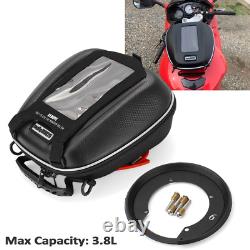 Luggage Storage Fuel Gas Tank Bag Flange For SUZUKI GS500 SV650 GSXR600 750 1000