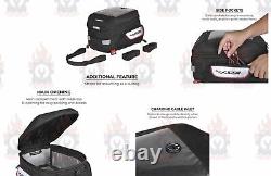 Magnet Based Viaterra Tank Bag For Universal Motorcycle