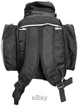 Magnetic Motorcycle Tank Bag With Map Window On Top Heavy Duty Magnets New