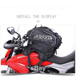 Motorcycle Backbag Tank Bags Waterproof Pack Motorbike Travel Riding Luggage Bag