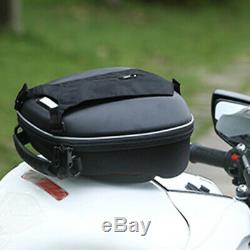 Motorcycle Bike Quick Release Buckle Fuel Tank Bag Hard Shell Shoulder Backpack
