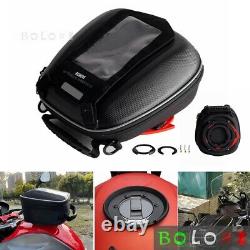 Motorcycle Fuel Saddle Tank Bag Phone GPS Pouches For Suzuki SV 650 2016-2021