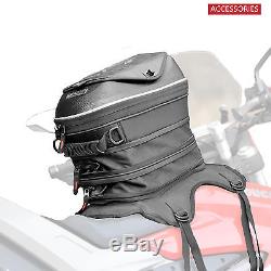 Motorcycle Fuel bag Tank Bag Box Magnetic GPS Camera Pack, Expandable, Universal