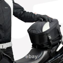 Motorcycle Helmet Pack Tail Bag Rear Seat Fuel Tank Bag Backpack Crossbody