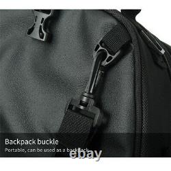 Motorcycle Helmet Storage Bag Waterproof Tail Tank Bag Rear Seat Pack Saddle