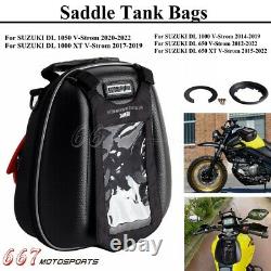 Motorcycle Navigation Fuel Tank Bag For Suzuki DL 650 1000 1050 Vstrom 2012-2022