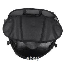 Motorcycle Rear Tail Seat Tank Bag Saddle Helmet Shoulder Storage