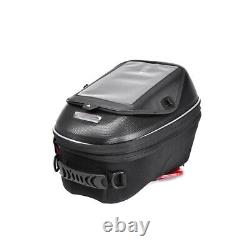 Motorcycle Release Buckle Fuel Tank Bag PVC Hard Shell Shoulder Bag Backpack