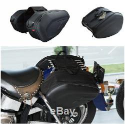 Motorcycle Saddle Bags Helmet Tank Pannier Waterproof Large Capacity 36-58L 6KG