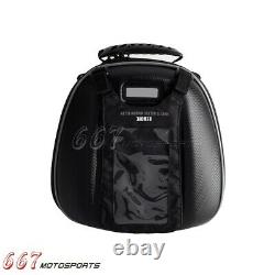 Motorcycle Saddle Tank Bag GPS Phone Luggage For Kawasaki NINJA 250R Z 250 300