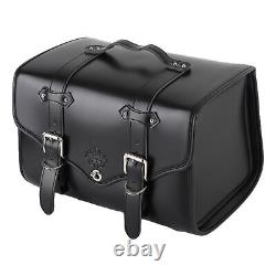 Motorcycle Saddlebags Waterproof Tank Bag Tail Bag Travel Luggage Pannier Black