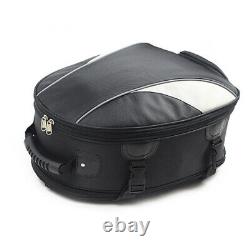 Motorcycle Tail Bag Rear Seat Fuel Tank Storage Bag Rider Backpack Helmet Pack