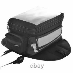 Motorcycle Tank Bag Oxford F1 35L Magnetic Waterproof Luggage Black