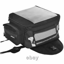 Motorcycle Tank Bag Oxford F1 Magnetic Luggage 18 Litre Black