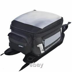 Motorcycle Tank Bag Oxford F1 Strap on tank bag Luggage 18 Litre Black