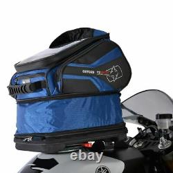 Motorcycle Tank Bag Oxford Q30R Quick Release 30 Litre Lightweight Blue