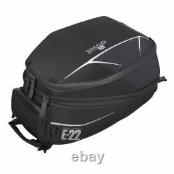 Motorcycle tank bag shad e22 black 16-22l (incl. Fixation) (x0se22)