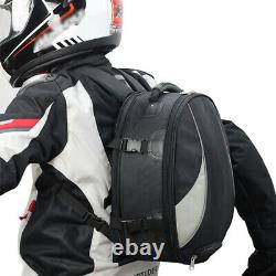 Multi-function Motorcycle Tail Bag Rear Seat Fuel Tank Bag Waterproof