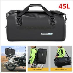 NEW 45L Motorcycle Bag Backpack Helmet Bag Tail Bag Luggage Tank Bags Waterproof