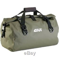 NEW Givi MX 40L Waterproof Khaki Green Off Road Motorcycle Tail/Roll Bag