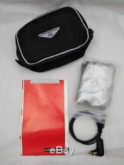 NEW MARSEE Motorcycle 20L Magnetic Tank Bag / Black / Expandable / Tear Drop