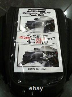 Nelson Rigg CL-1100S Commuter Sport Motorcycle Tank Bag 13x8.5 Waterproof w