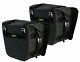 Nelson Rigg New Se-3050 Black Deluxe Adventure Dry Motorcycle Touring Saddlebags