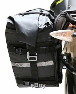 Nelson Rigg NEW SE-3050 Black Deluxe Adventure Dry Motorcycle Touring Saddlebags