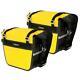 Nelson Rigg New Se-3050 Yellow Delux Adventure Dry Motorcycle Touring Saddlebags