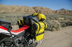 Nelson Rigg NEW SE-3050 Yellow Delux Adventure Dry Motorcycle Touring Saddlebags