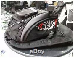 New Black Oil Fuel Tank Bag Magnetic Motorcycle Oil Fuel Tank Bag saddle bag
