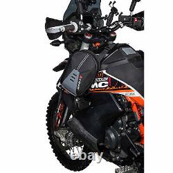 New! -Tusk Sidekick Tank Saddle Bags-Motorcycle, Dual Sport, ADV