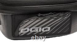 OGIO M2 Expandable 8-12 Liter Black Motorcycle Tank Bag (803011)