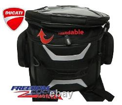 Oem Ducati Panigale Streetfighter V4 Expandable Soft Tank Bag 96781761aa