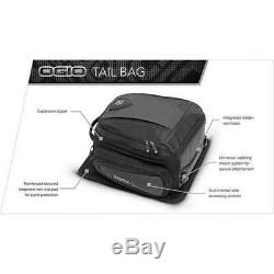 Ogio NEW Duffle Stealth Black Motorcycle Travel Touring Pack Adventure Tail Bag