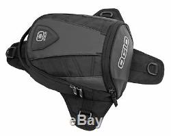 Ogio Supermini Stealth Adventure Tail Pack Black Motorcycle Tanker Bag