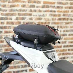 Oil Fuel Tank Bag Rear seat package Motorcycle Tail Boxes Racing Pack saddle bag
