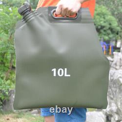 Olive Soft 10L Gas Fuel Bladder Bag Oil Tank Can Motorcycle Car ATV Ubiversal 1x