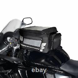 Oxford F1 S18 Strap-on Motorbike Tank Bag (18 Litres) Black