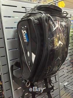 Oxford Hump Back Tank Bag/Rucksack Motorcycle / Motorbike Luggage +Magnetic base