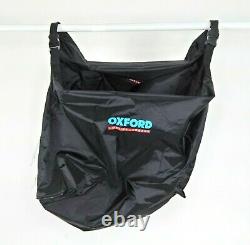 Oxford Lifetime Black Motorcycle Luggage Tank Bag Pannier Waterproof Lining