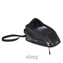 Oxford M2R Mini Magnetic Motorcycle Tank Bag Anti Glare Pocket 2 Litre Black