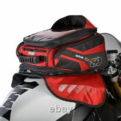 Oxford M30R Motorcycle Motorbike 30L Capacity Magnetic Tank Bag Red OL246
