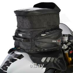 Oxford M40R Black Waterproof Magnetic 40 Litre Motorcycle Tank Bag
