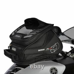 Oxford M4R Motorcycle Bike Tank N Trailer Tail Pack Tank Bag Luggage OL255 Black