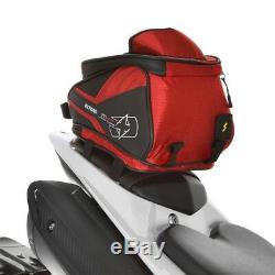 Oxford M4R Motorcycle Magnetic Tank Tail Bag 4L Lifetime Luggage Red OL256 T