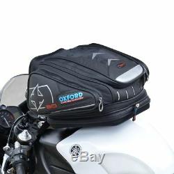 Oxford Motorbike/Motorcycle X30 QR Quick Release Tank Bag Luggage Black OL266