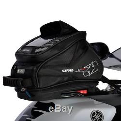 Oxford Motorcycle Bike Q4R Tank Bag Quick Release Attachment OL290 4L Black