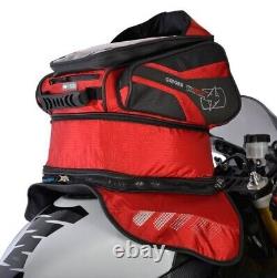 Oxford OL246 Motorcycle Motorbike Magnetic Luggage MR30 Tank Bag Red 30L NEW